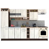 Bucatarie COSSY NEW 310 B1 Wenge / Decor K001